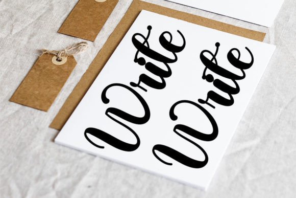 Simple October Font Poster 3