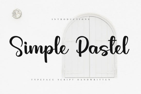 Simple Pastel Font