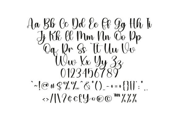 Simple Pumpkin Font Poster 5