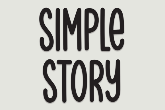 Simple Story Font