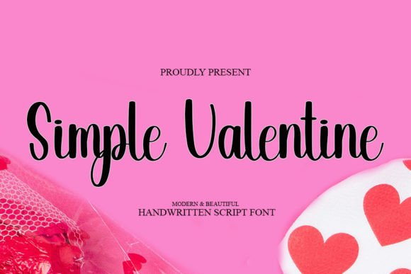 Simple Valentine Font