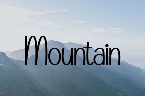 Simple Wednesday Font Poster 2