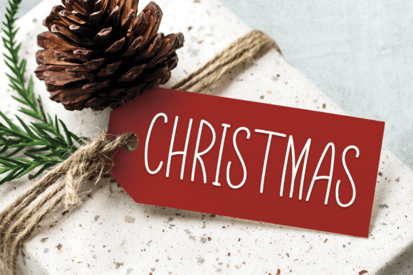 Simple Winter Font Poster 2