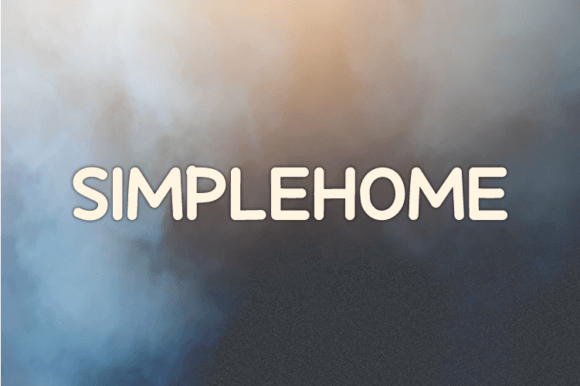 Simplehome Font