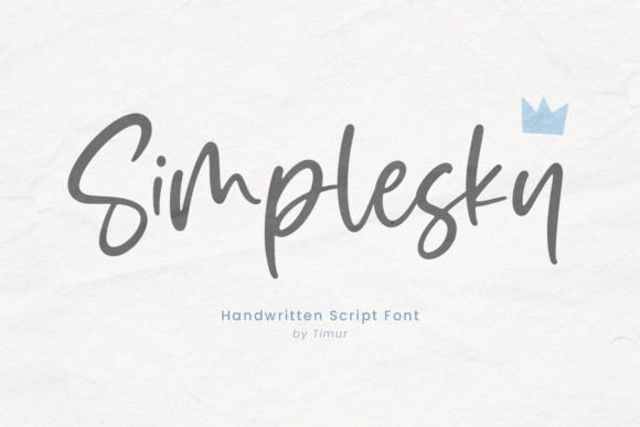 Simplesky Font