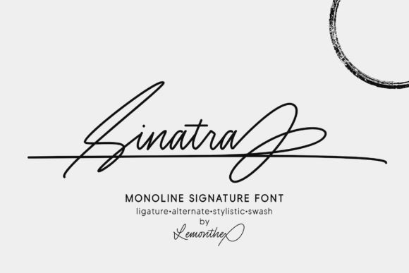 Sinatra Font Poster 1