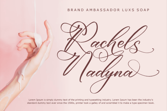 Sinetimes Mantricia Font Poster 4