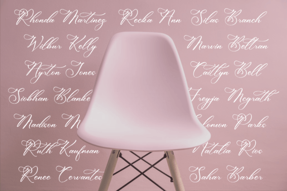 Sinetimes Mantricia Font Poster 9