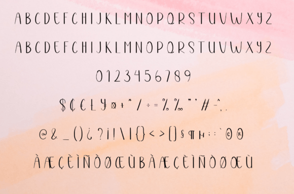 Singing Clown Font Poster 6