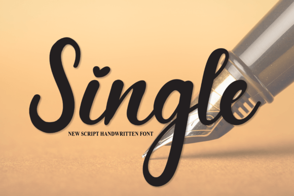 Single Font Poster 1