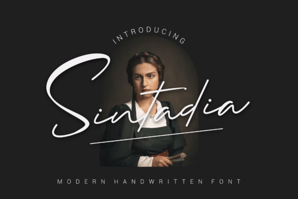 Sintadia Font Poster 1