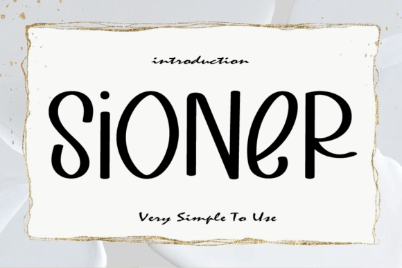 Sioner Font