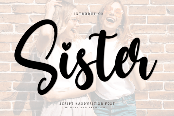 Sister Font Poster 1