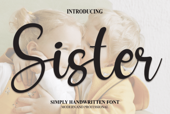 Sister Font Poster 1