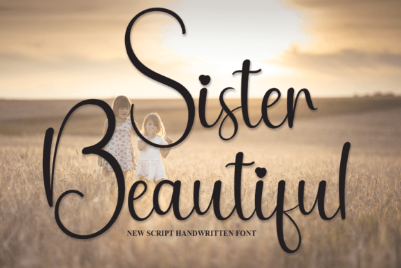 Sister Beautiful Font Poster 1
