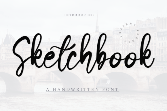 Sketchbook Font Poster 1