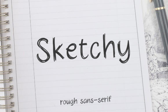 Sketchy Font