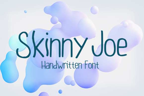 Skinny Joe Font Poster 1