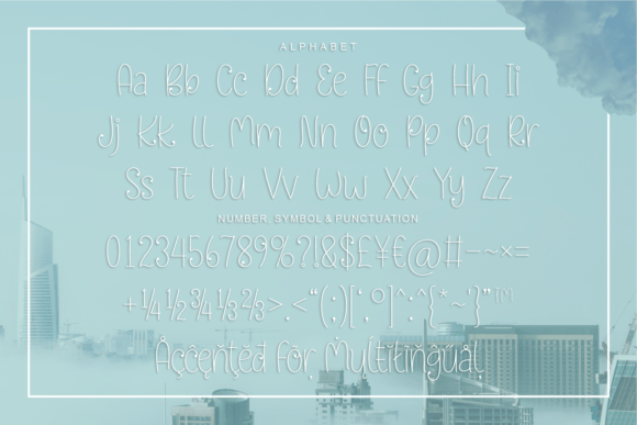 Sky Dance Font Poster 5