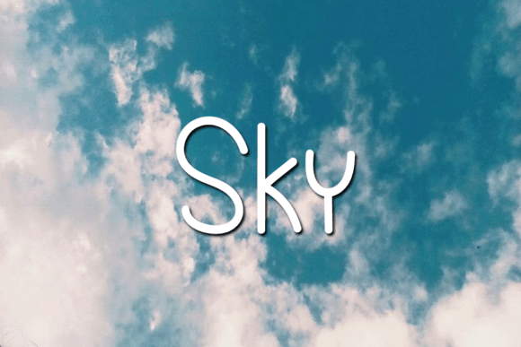 Skylake Font Poster 3