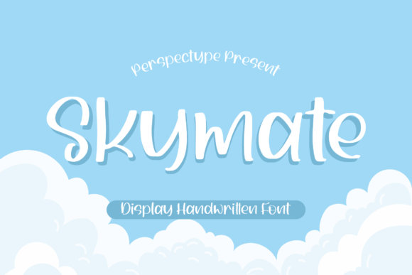Skymate Font Skymate Font Poster 1