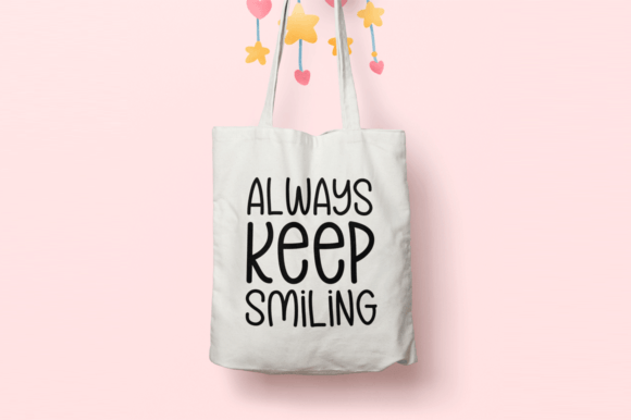 Sleeping Baby Panda Font Poster 2