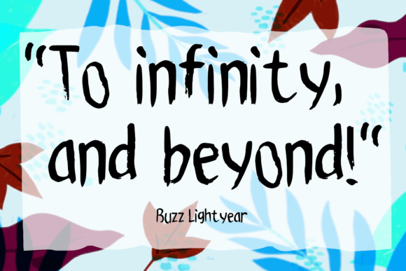 Slim Brushy Font Poster 2