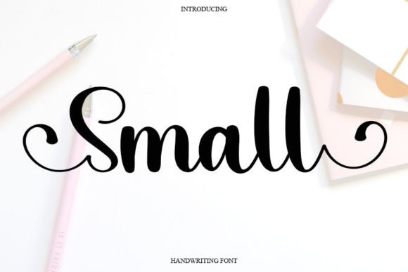 Small Font Poster 1