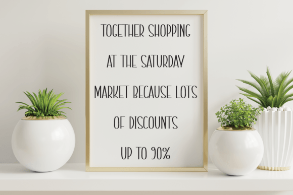 Smart Designer Font Poster 2