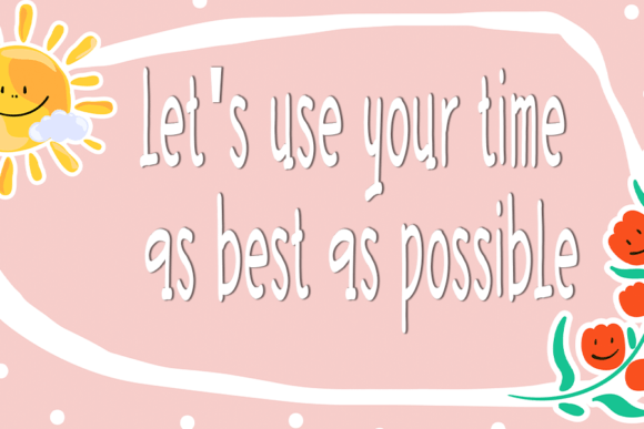 Smart Watch Font Poster 3