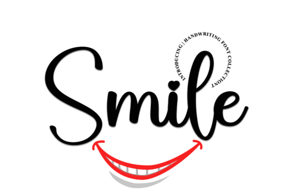 Smile Font Poster 1