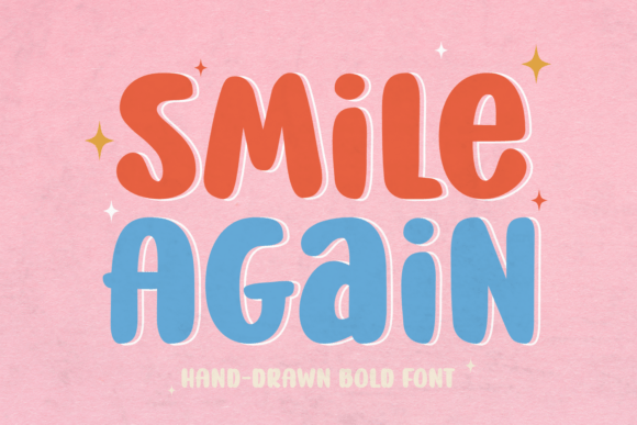 Smile Again Font Poster 1