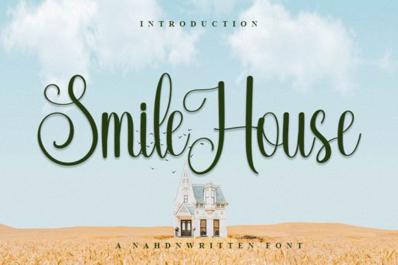 Smile House Font Poster 1