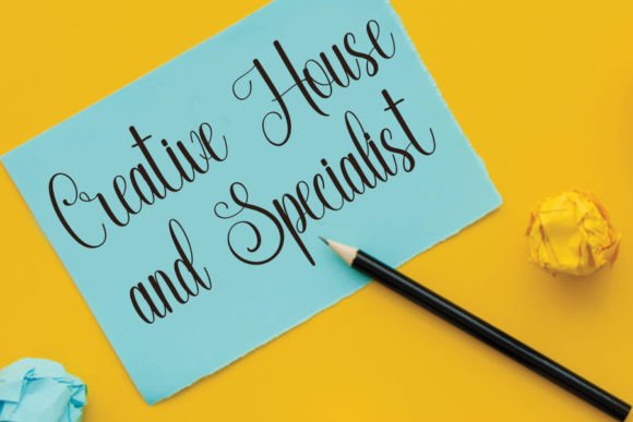Smile House Font Poster 3