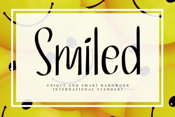 Smiled Font