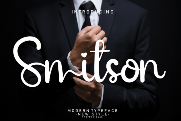 Smitson Font Poster 1