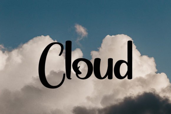 Smoke Font Poster 6