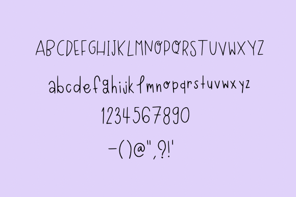 Smoothie Font Poster 3