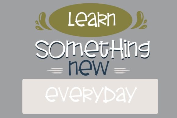 Smooze Font Poster 7