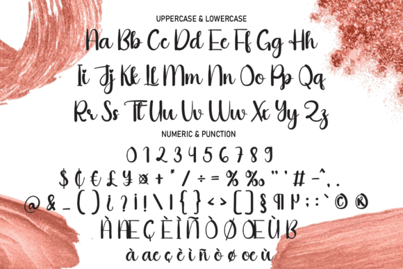 Snoopy Font Poster 7