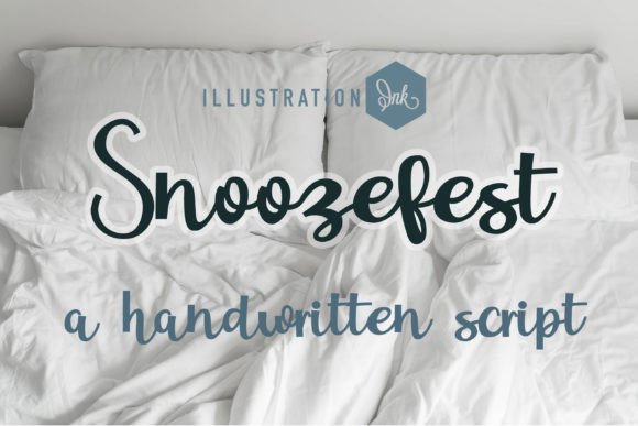 Snoozefest Font Poster 1
