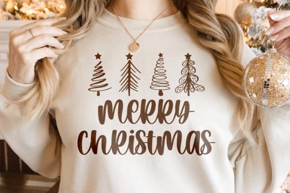 Snow Cute Duo Font Poster 6