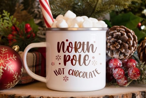 Snow Cute Duo Font Poster 7