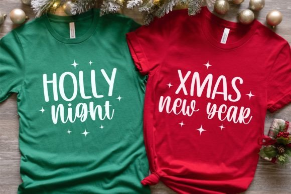 Snow Cute Duo Font Poster 8