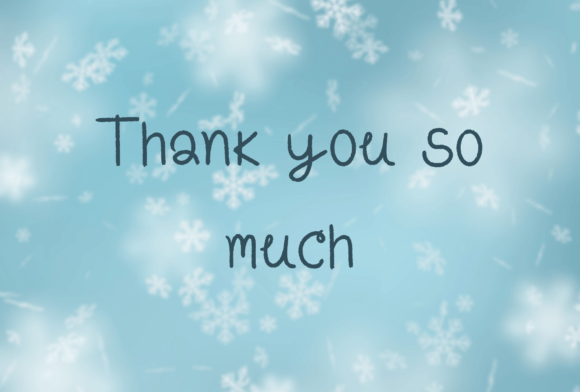 Snow Happy Font Poster 6