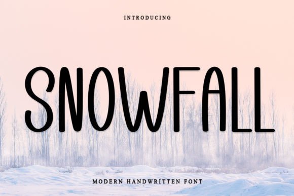 Snowfall Font