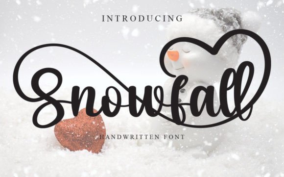 Snowfall Font