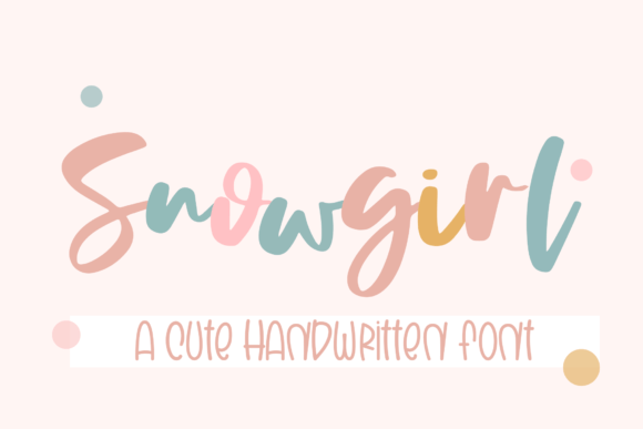 Snowgirl Font