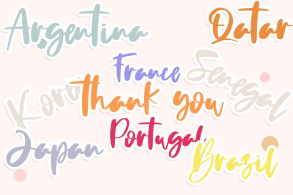 Snowgirl Font Poster 3
