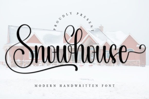 Snowhouse Font Poster 1